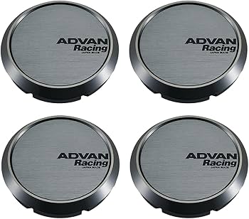 Amazon | 4個セット YOKOHAMA ADVAN Racing センターキャップ フラット