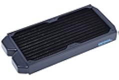 NexXxos ST30 Full Copper Radiator240, 120mm x 2, Dual Fan, Black