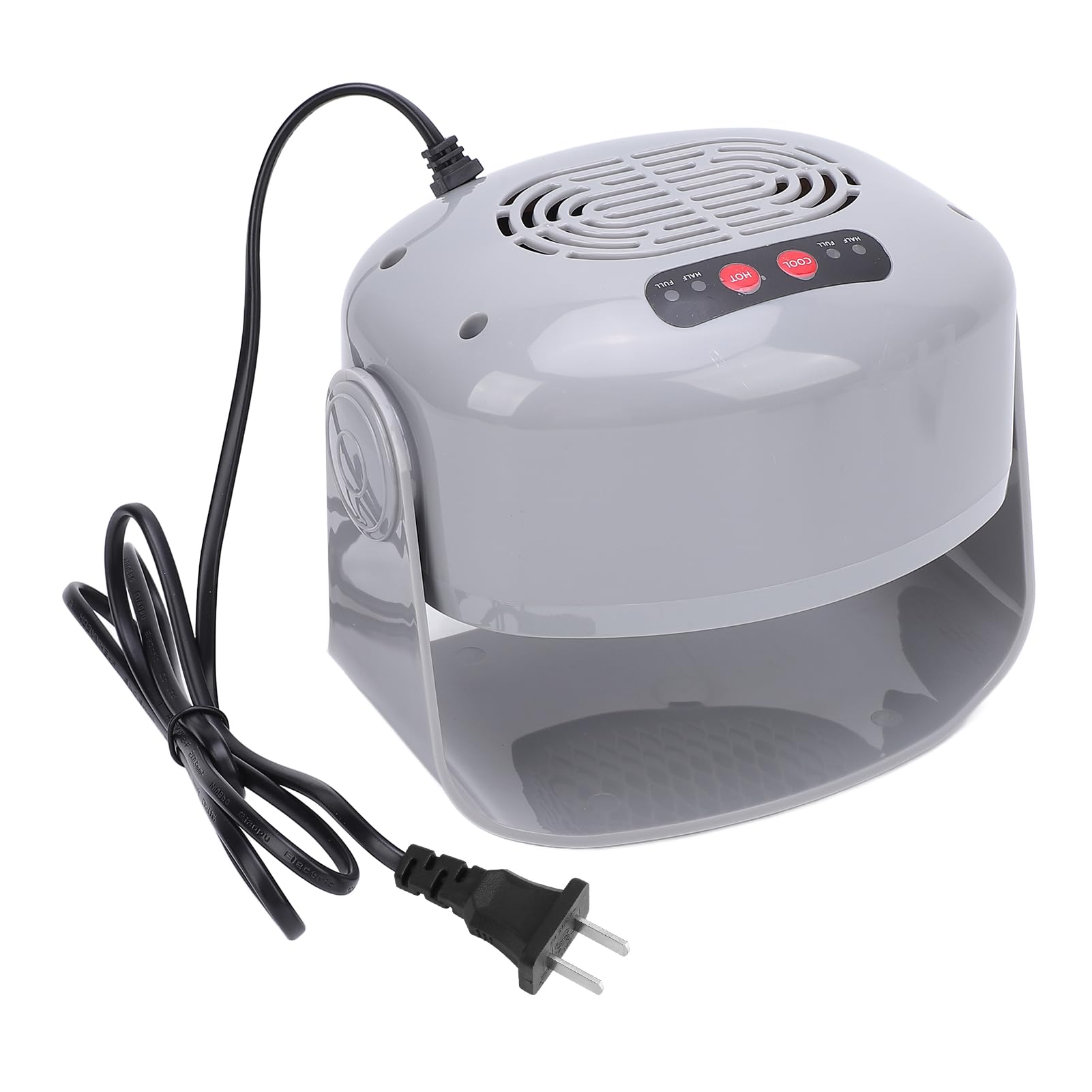 Asciuga smalto per unghie, 300 W 600 W Asciuga unghie ad aria Sensore automatico Ventola per asciugatura unghie Asciuga unghie professionale, Asciugatore a caldo e (220V