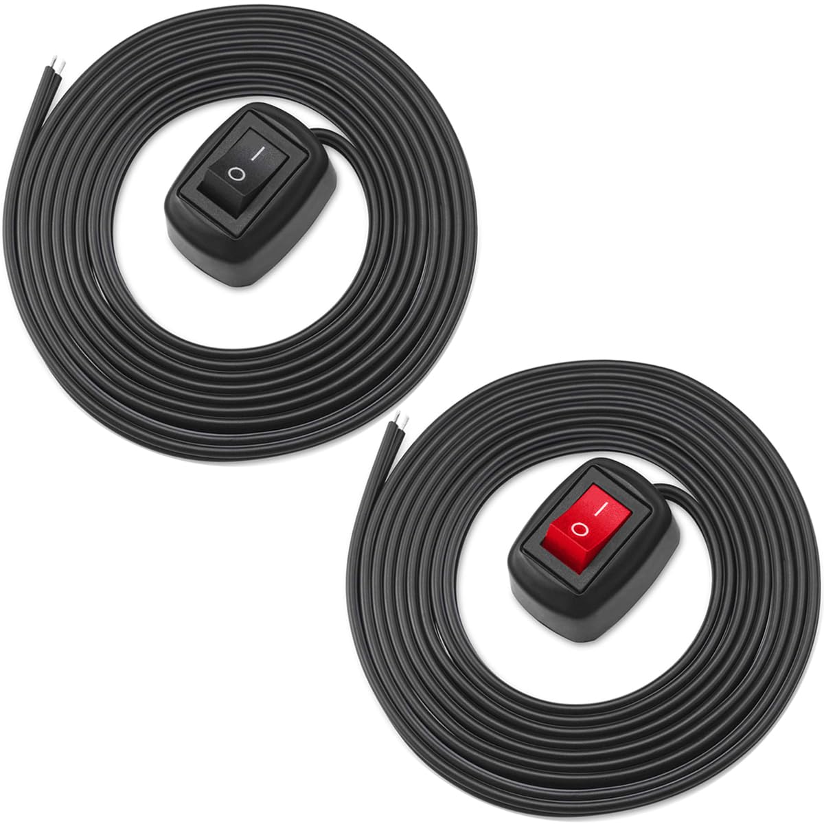Amazon.com: MKBKLLJY 2Pcs Paste Type Switch Car Rocker Switch ON