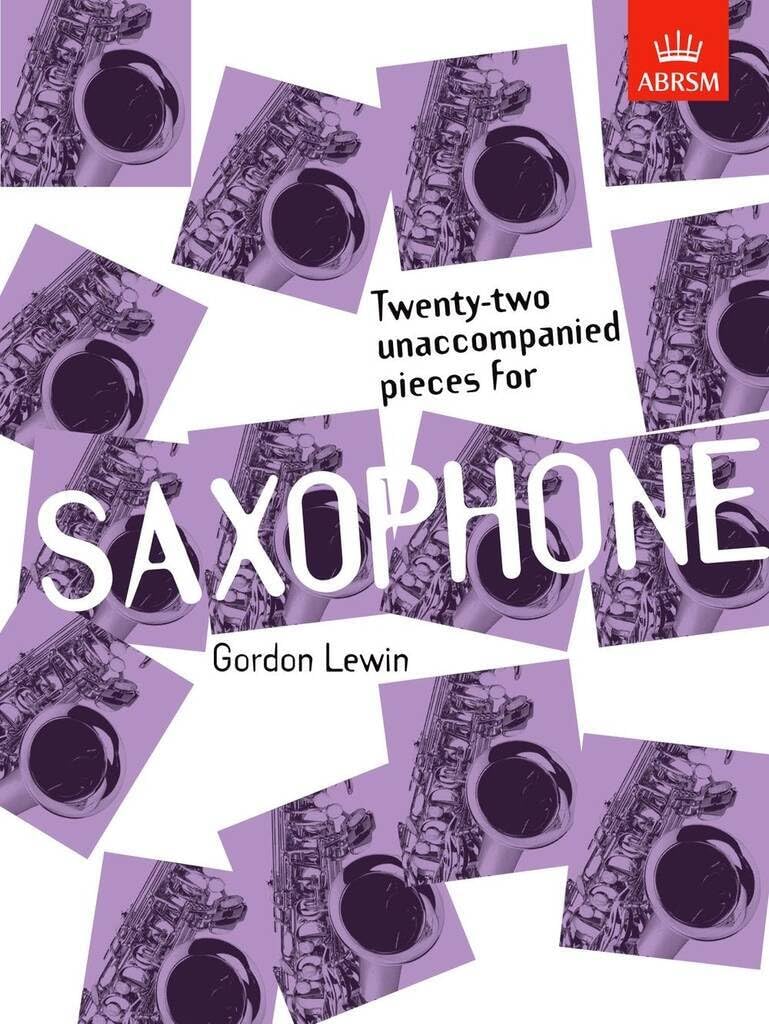 Twenty-two Unaccompanied Pieces for Saxophone ABRSM Paperback Wind Band