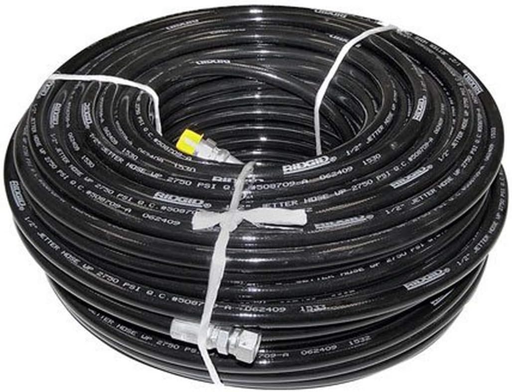 Ridgid 51597 H-1220 1/2-inch x 200-foot Jetter Hose