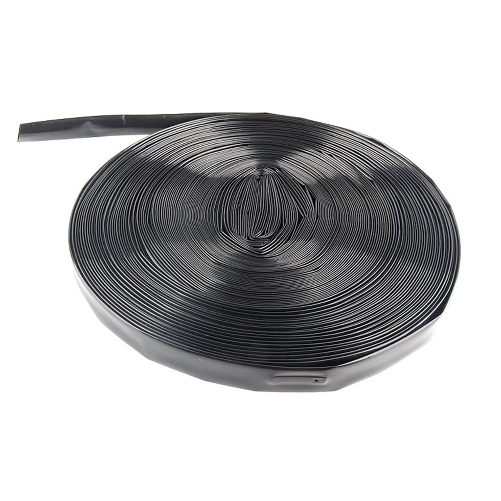 Qhknuyoax Space 10Cm 16Mm Micro Irrigation Drip Tape Greenhouse, For Garden Flower Pots Watering Soaker Hose With Pipe Connector 20/50/100M(,16Mm 2X50m(100M))