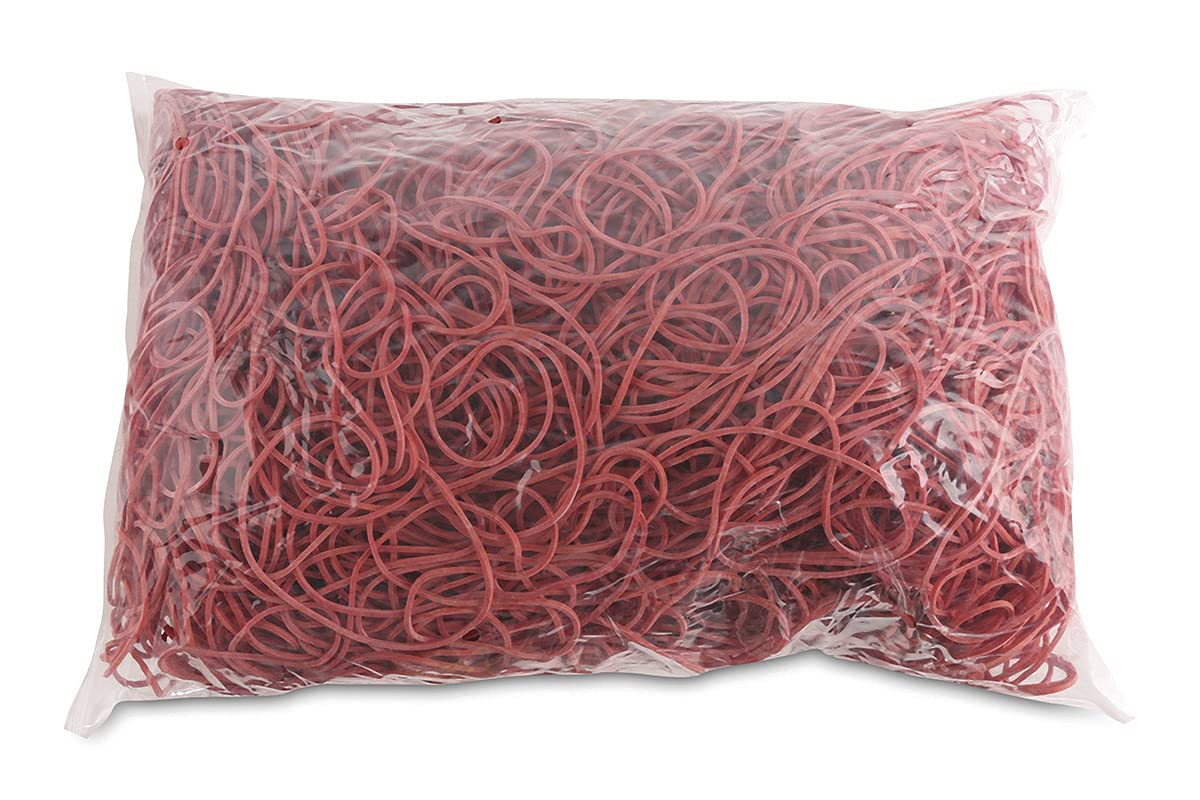 OFFICE PRODUCTS Rubberen banden diameter: 80 mm Kleur: wit Gewicht: 1000 g - 1 kg/Huishoudelijke rubberen ringen rubber/rubber 60% / rubber voor thuis, kantoor school