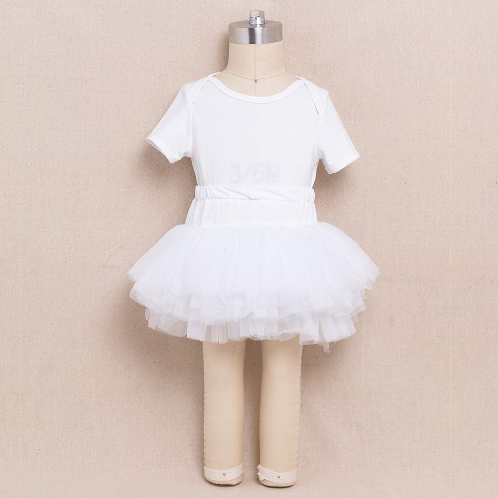 Anbaby Baby Girls Soft Tutu Skirt Toddler Ruffled Pants Diaper Cover image 5