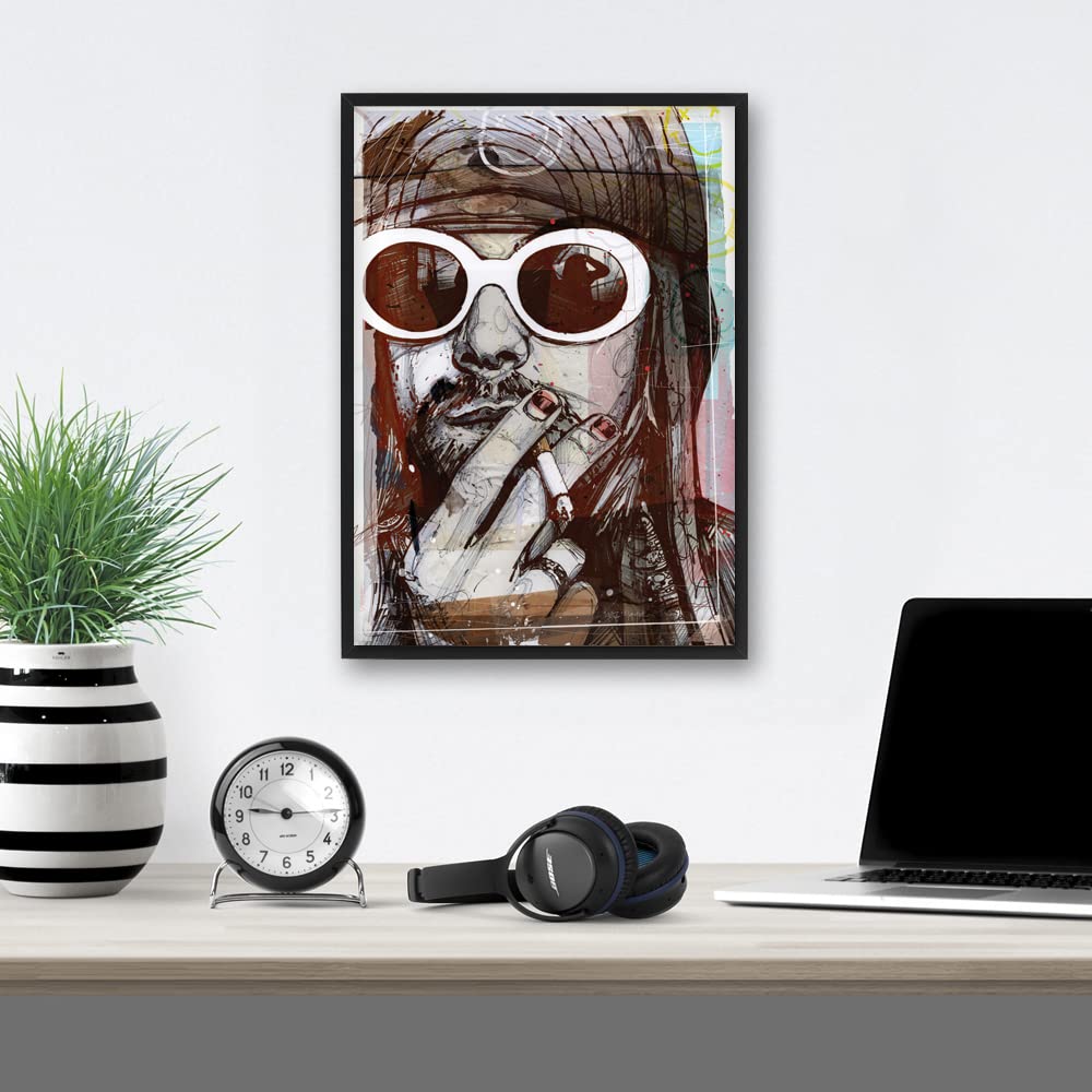 Poster Grunge rock 04 29,7 x 42 cm (A3) - incorniciato e firmato (Gallery Pilot)
