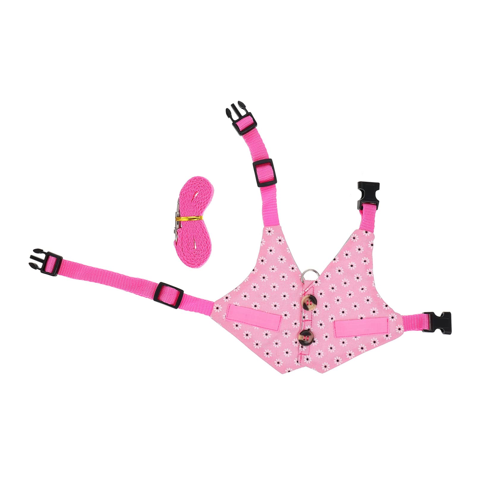 Happyyami Chic Rabbit Costumes for Bunny Summer Pet Harness Fashionable Small Animal Harness