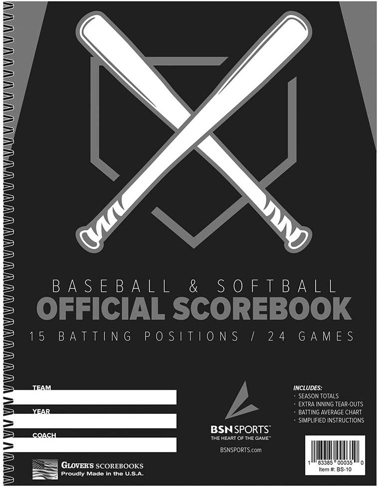BSN Baseball/Softball Scorebook