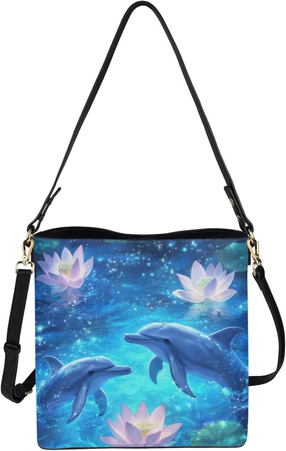 Women's Leather Handbags Designer Tote Purse Bucket Bags Oversized Large Shoulder Bag with Handle Pockets