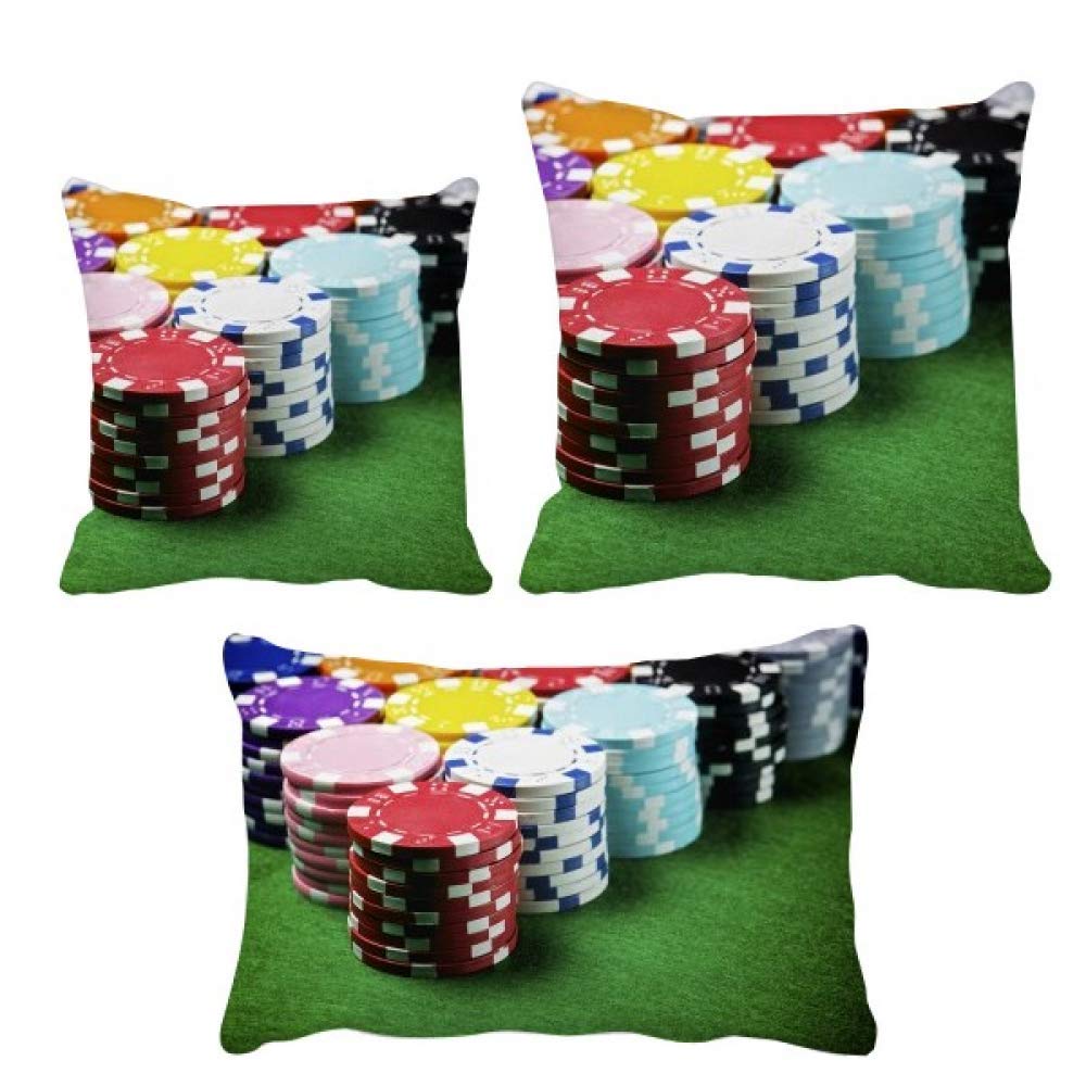 Coussin vert Paris ensemble housse et insert pour décoration canapé et sofa