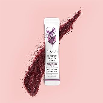 Pique Tea Organic Fruit & Floral Tea Crystals Sampler - Beauty, Rejuvenate, Calm - 42 Single Serve Sticks (Pack of 3)