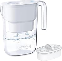 Vista 11 de Jarra de filtro de agua alcalina Waterdrop con 1 filtro, agua mineralizada alcalina saludable, limpia y libre de toxinas (100 galones), hasta pH