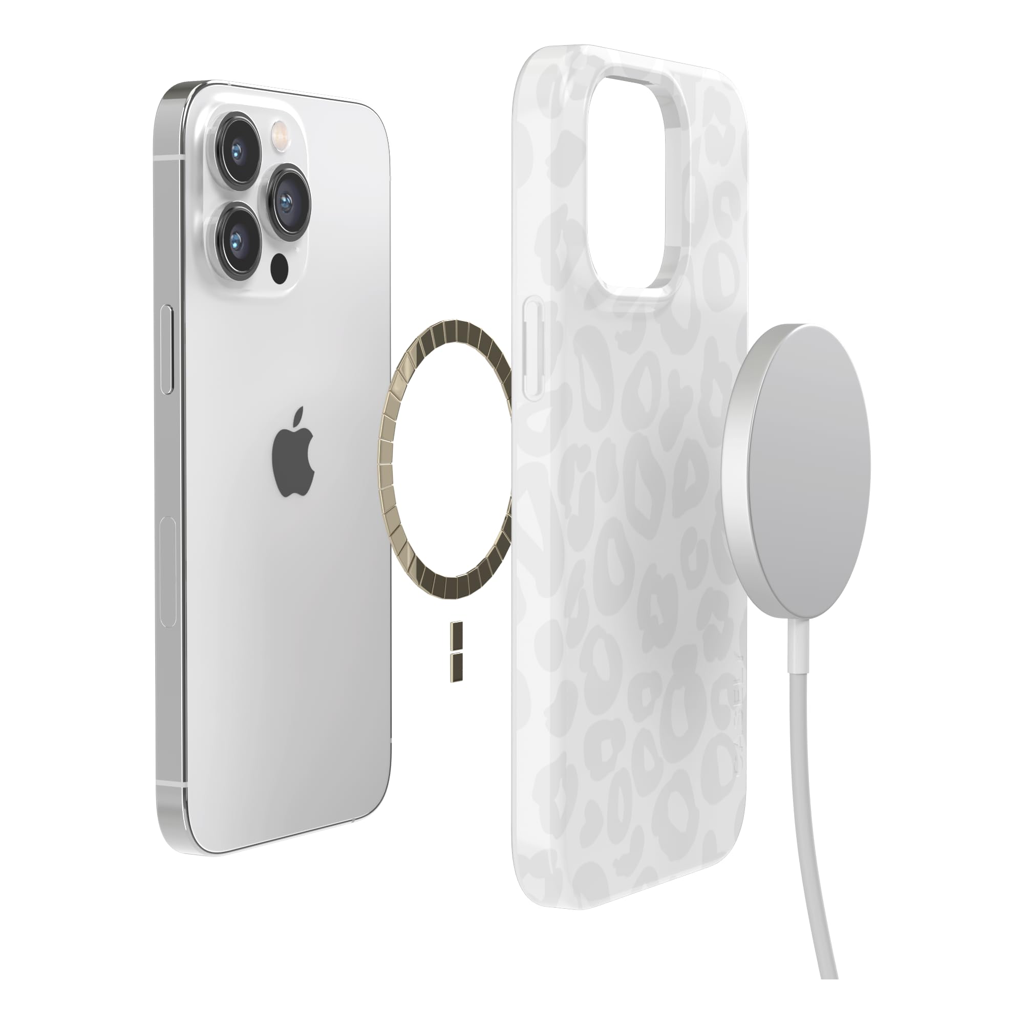 Amazon.com: Casely iPhone 14 Pro Case | Into The Wild White Snow