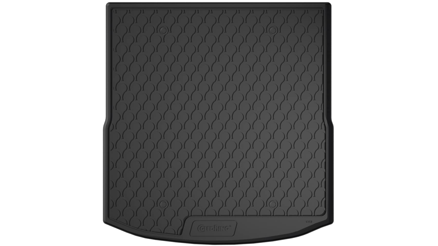 Gledring Tappeto Bagagliaio in Rubbasol (Gomma) Compatibile con Ford Galaxy (5-Persone) 2015-