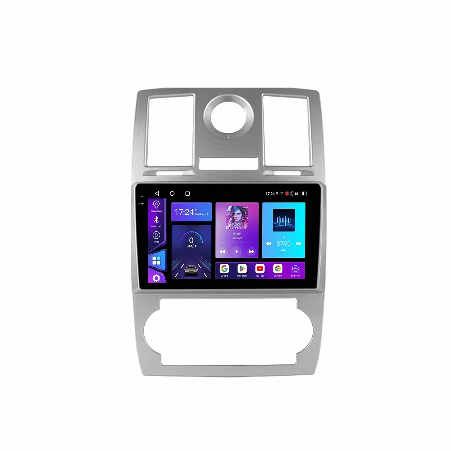 Pantalla Carplay con manos libres Bluetooth y Mirror Link para Dodge RAM 1500 8