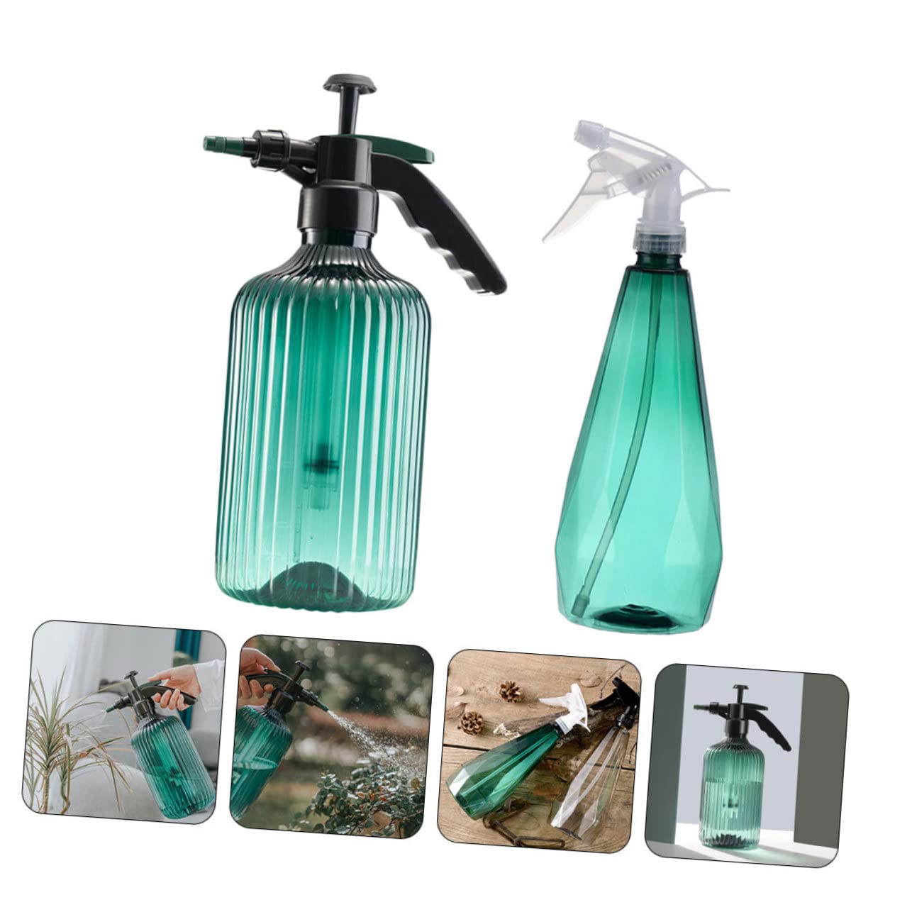 Sosoport 4pièces Arrosoir Portable Outils De Jardinage pour Arrosage De Plantes Intérieures Et Extérieures Résistant Et Facile à Nettoyer Couleur Éclatante pour Jardinage Et