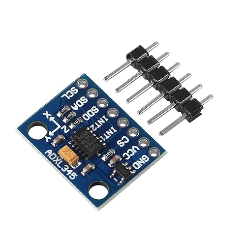 Miniatura 2 de 6PCS GY-291 ADXL345 Aceleración digital de 3 ejes de gravedad módulo de inclinación IICSPI Transmisión para Arduino (6)