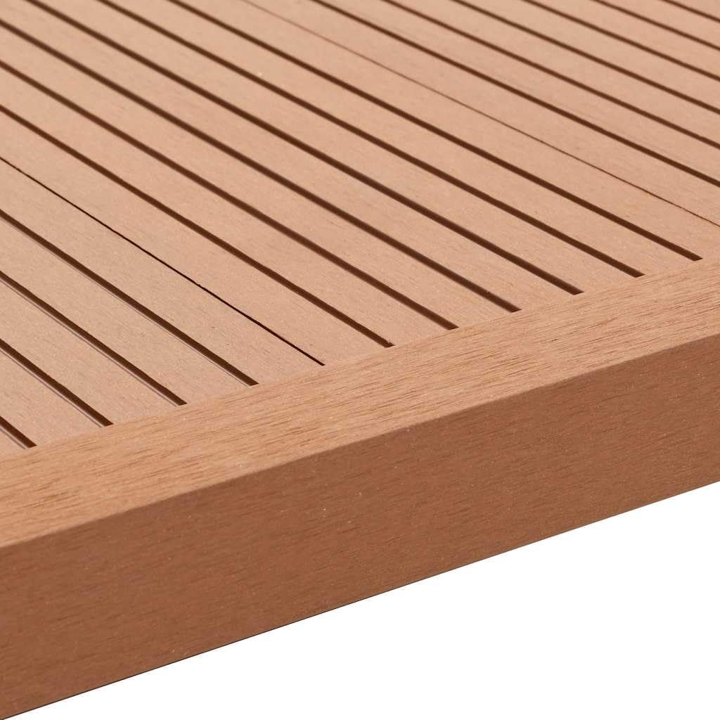 vidaXL 5X Profili Angolari per Decking in WPC Marrone Bordatura Pavimentazione