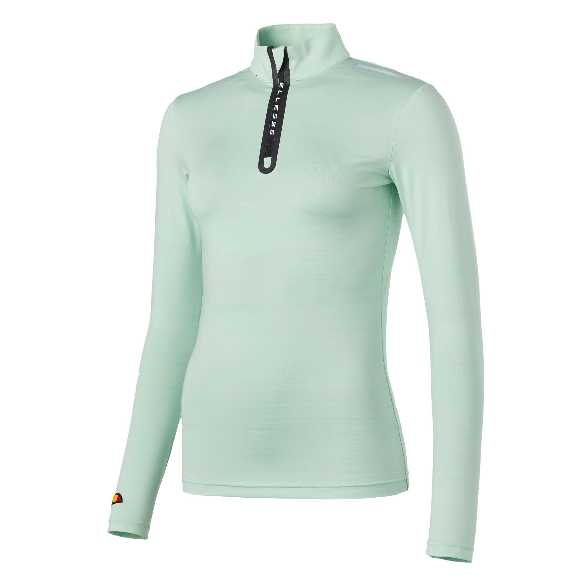 Ellesse Women's JULIANO 1/2 Zip TOP Long Sleeve, Light Green, 14 (L)