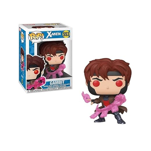 En Oferta Funko Pop! Marvel: X-Men Classic – Gambit With Cards Vinyl Bobblehead