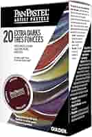 PanPastel パステル 20個セット PanPastelArtists' PastelsShades (20 Color Set)30206 – Art
