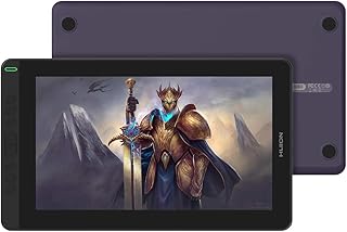 HUION KAMVAS 13 Pen Display Graphic Drawing Tablet Tilt Function Battery-Free Stylus 8192 Pen Pressure 13.3inch Purple