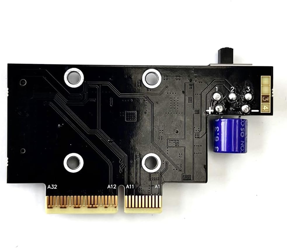 JMT ADT PCIe 5.0 x4 to M.2/M.3 NVME SSD Adapter Card 128G/bps with Bracket Compatible with M.2 NVMe 2230 2242 2260 2280 22110 SSD (R24B)