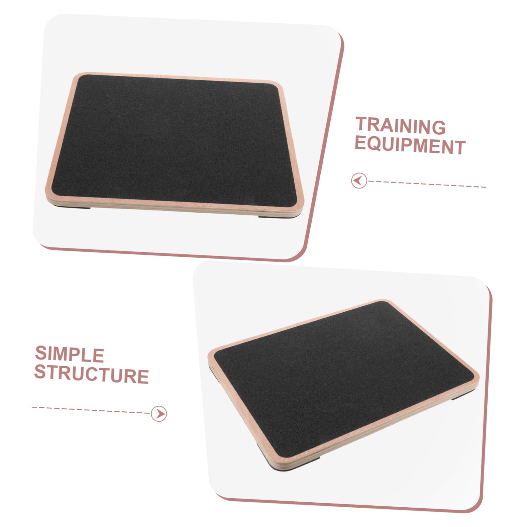 Abaodam Balance Board per Adulti Pedana per Allenamento Coordinazione e Stabilità Attrezzatura Fitness per Yoga e Esercizi Bilanciamento