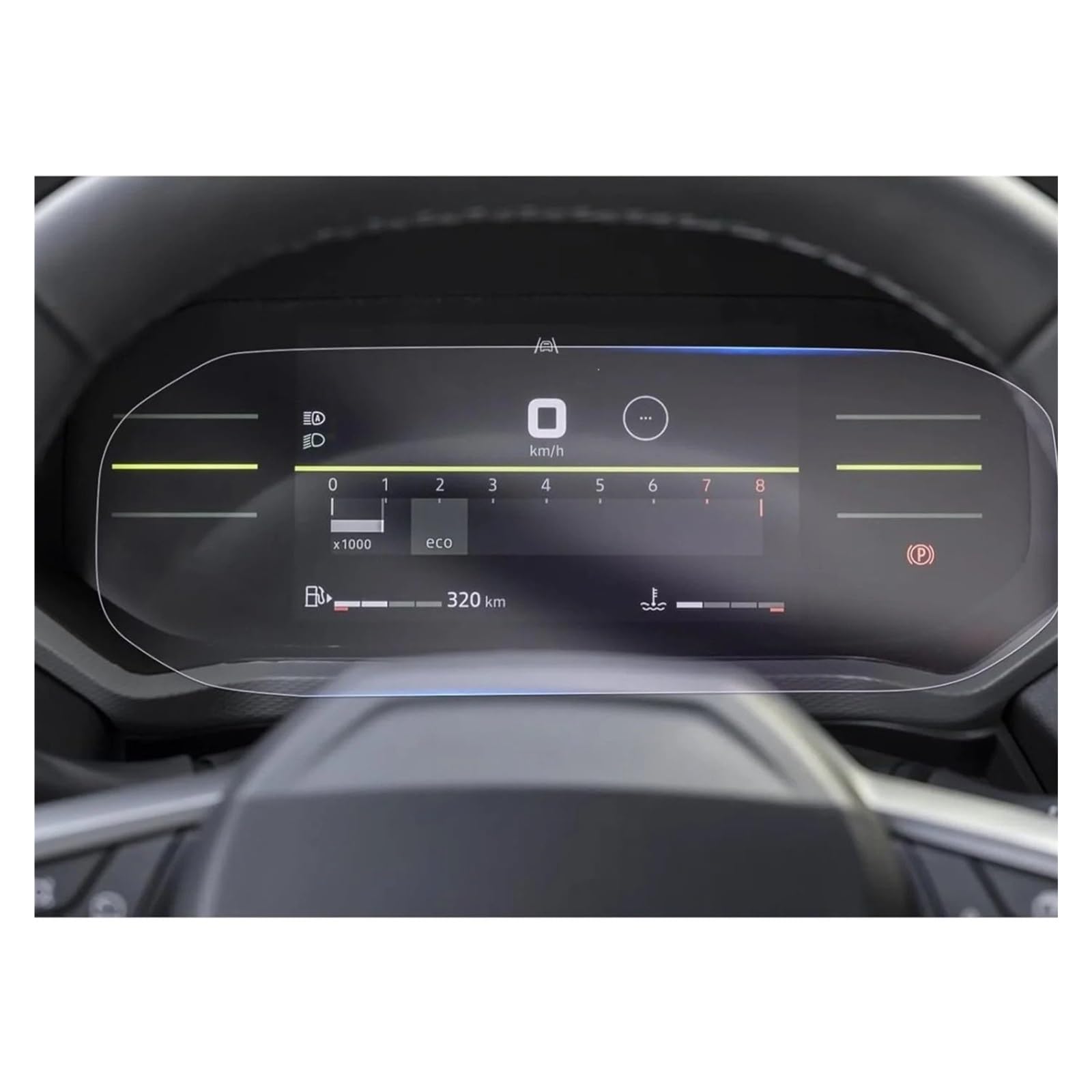 Protecteur d'écran Dacia Duster 3 évite les rayures de navigation 7" - 7