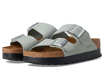 Birkenstock Papillio by Birkenstock Arizona Platform Sandal - Nubuck Women