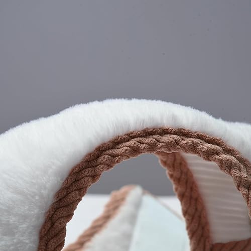 Miniatura 6 de JOYPAWS Arnés de chaleco para perros medianos y grandes, juego de arnés y correa para perro, arnés de felpa sin tirones, ligero y ajustable, fácil