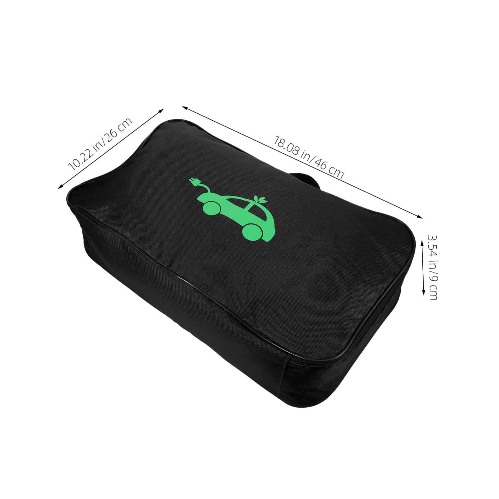 iplusmile 5pezzi Borsa Organizer Per Cavi Di Ricarica Auto Elettrica e Portatile Per Trasporto Bagagliaio Design Resistente e Leggero Per Accessori Veicoli Elettrici