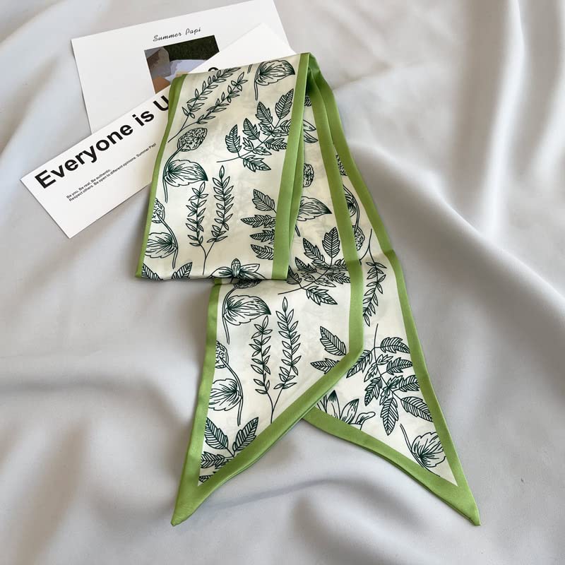 Silk Feeling Scarf Satin Head Scarf for Women Neckerchief For Women4