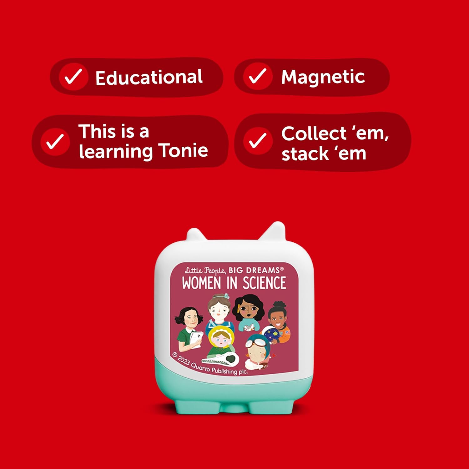 TONIES Little People, BIG DREAMS ‘Women in Science’ Audio Clever Pocket Tonie