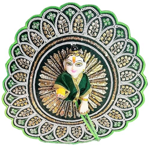 Image of Partish Laddu Gopal Heavy Diwali Janamashtmi Poshak Size 2 l Ladoo Gopal Dress l Bal Gopal l Kanha Ji Thakur Ji Dress(K)