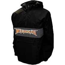 Rockabilia Men's Megadeth Symphony of Destruction Anorak Jacket Black