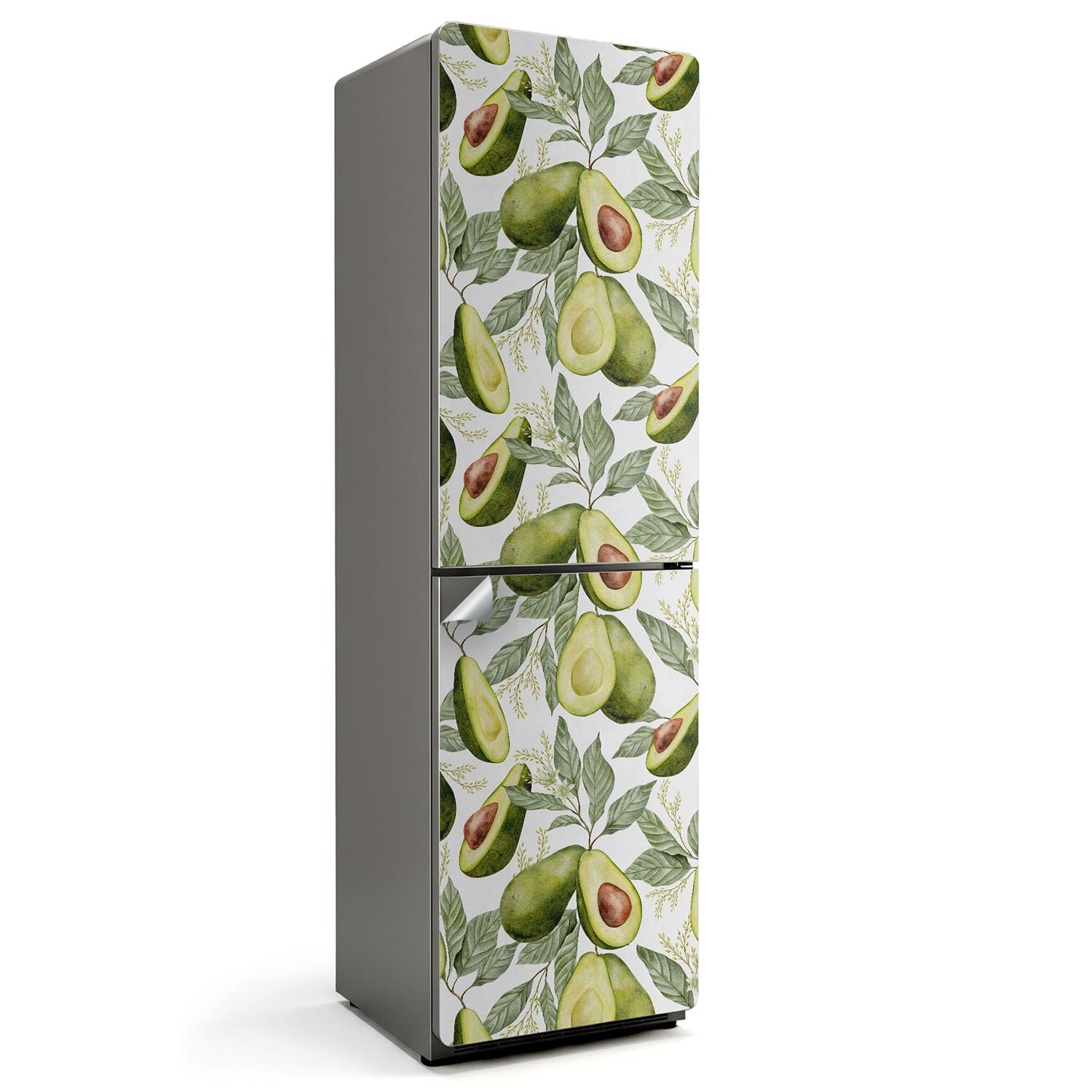 Sticker pour frigo 60x205 cm décor avocat autocollant