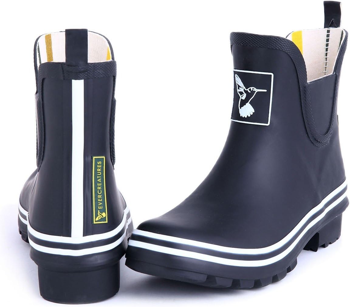 Evercreatures Ankle Rain Boots For Women's Waterproof Boots Garden Boot UK Brand - Image 4