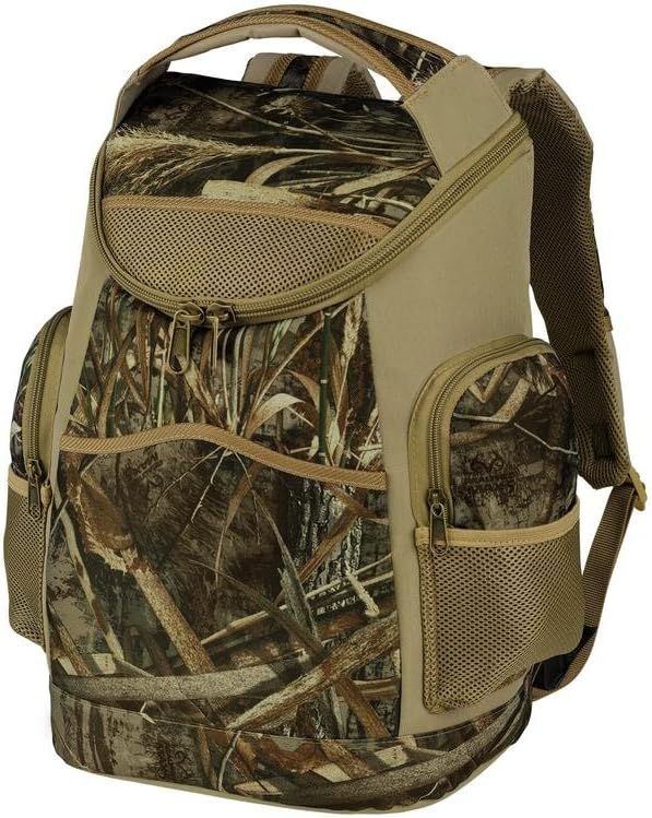 12" Realtree Camo 20 can backpack cooler (Weather and water resistant!)