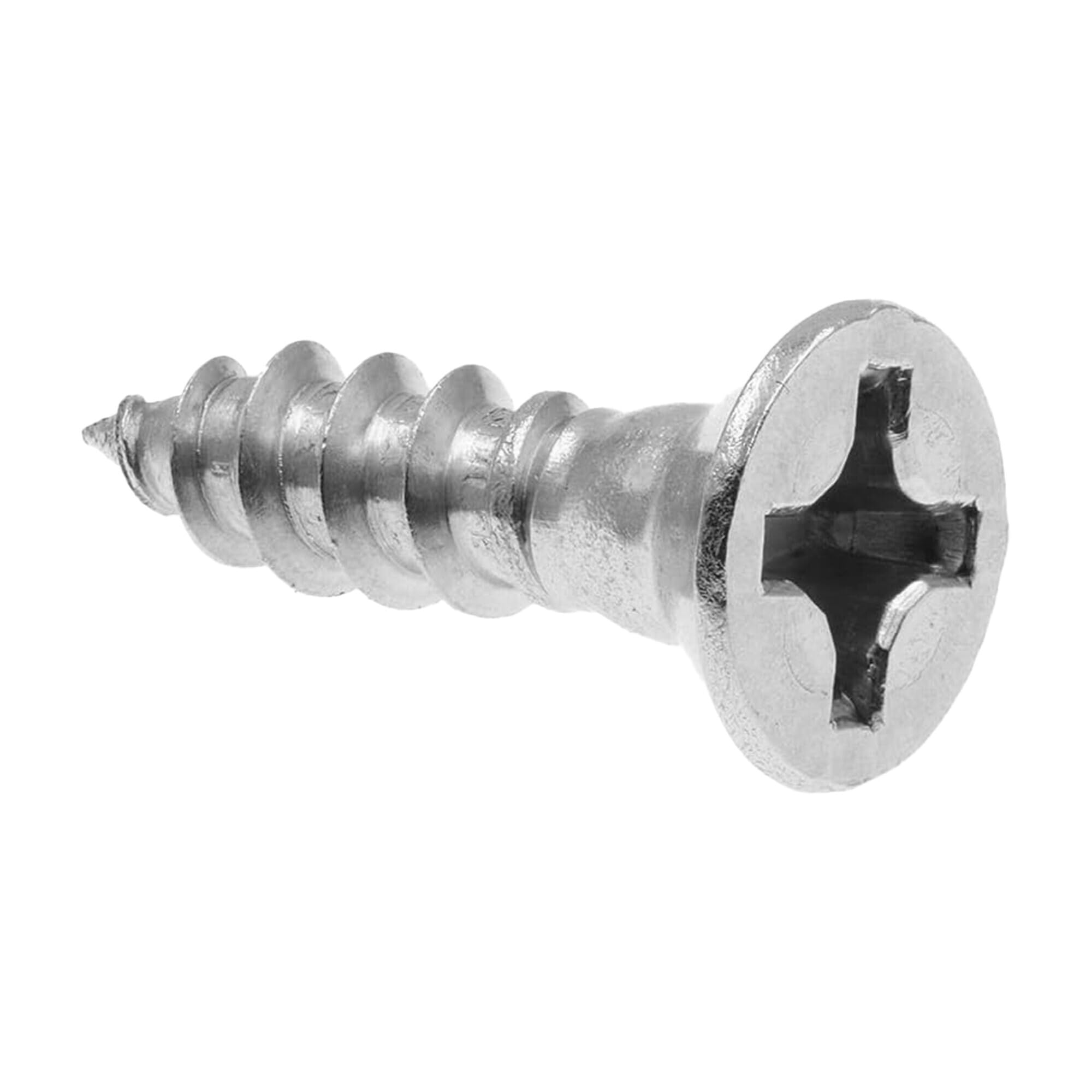 Brixwell SRW215580401 Wood Screw, Flat Head Countersunk Pack of 1000
