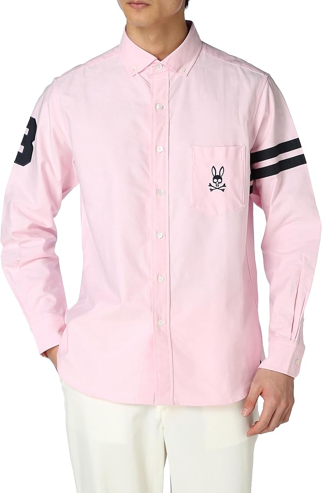 サイコバニー シャツ 日本製 ホワイト Lサイズ ワイシャツ、ドレスシャツ、カジュアルシャツ（メンズ） ｜Psycho