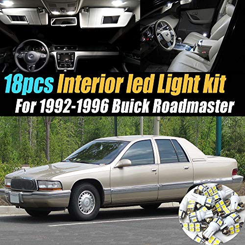 Kit 18 Piezas Lámparas LED 6000K Interior Auto miniatura 1