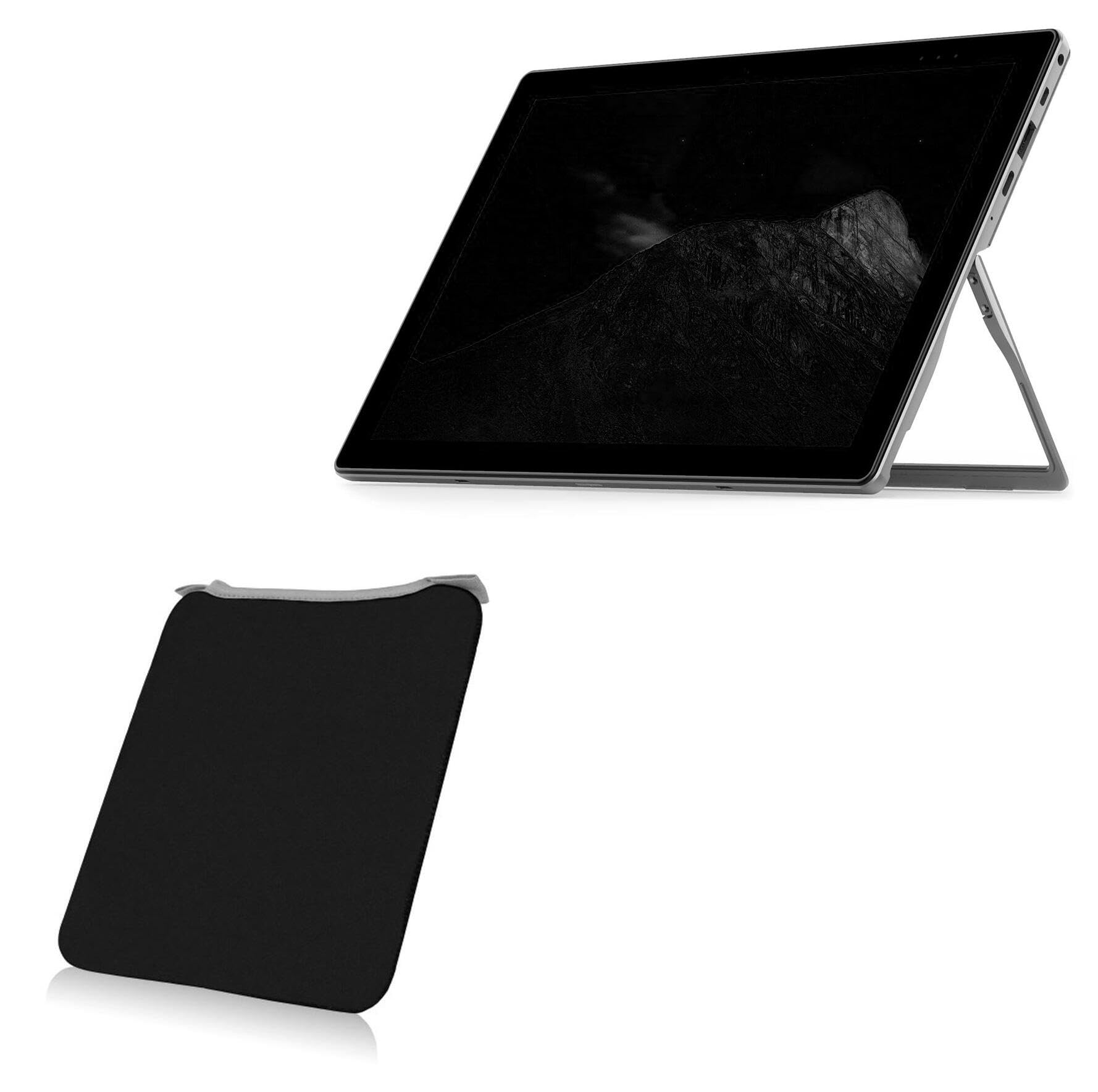 BoxWave Case Compatible with Alldocube iWork 20 - SlipSuit, Soft Slim Neoprene Pouch Protective Case Cover - Jet Black