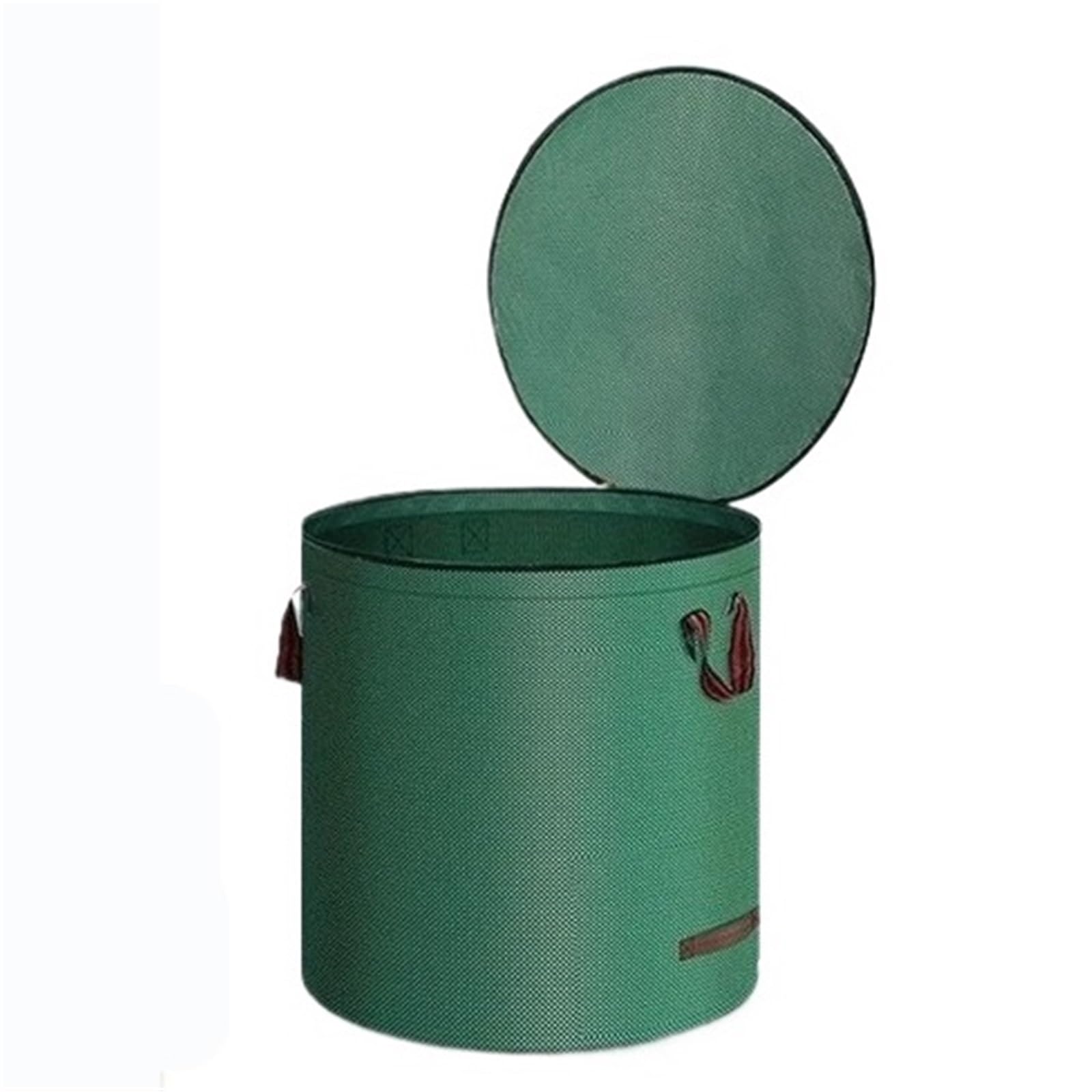 Borse paesaggistiche con coperchio per raccolta di erbacce e foglie. Conservazione dei rifiuti Sacco detriti giardino
