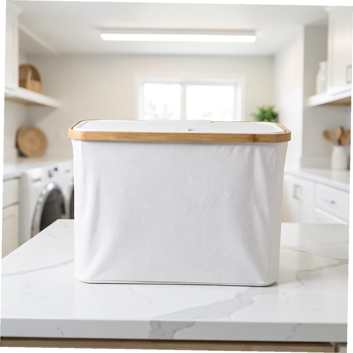 2pcs Toilet Paper Roll Container Basket Organizer with Lid