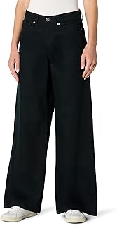 Amazon Essentials Women's Ultra Soft Mid Rise Wide Leg Jeans