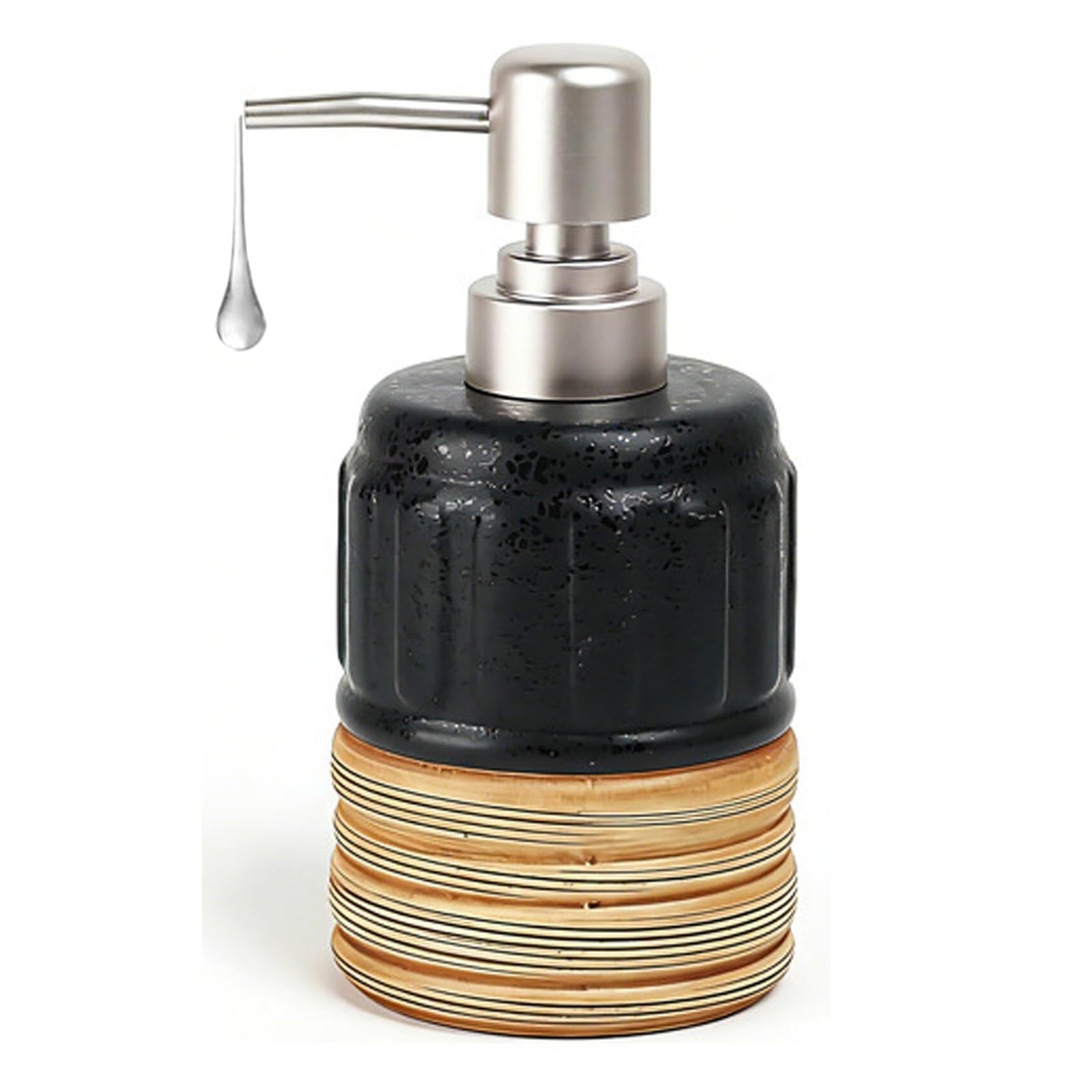 Yofab Black Countertop Bathroom Decorative Farmhouse Elegant Dish Dispensers For Kitchen Vintage Bathroom Decor