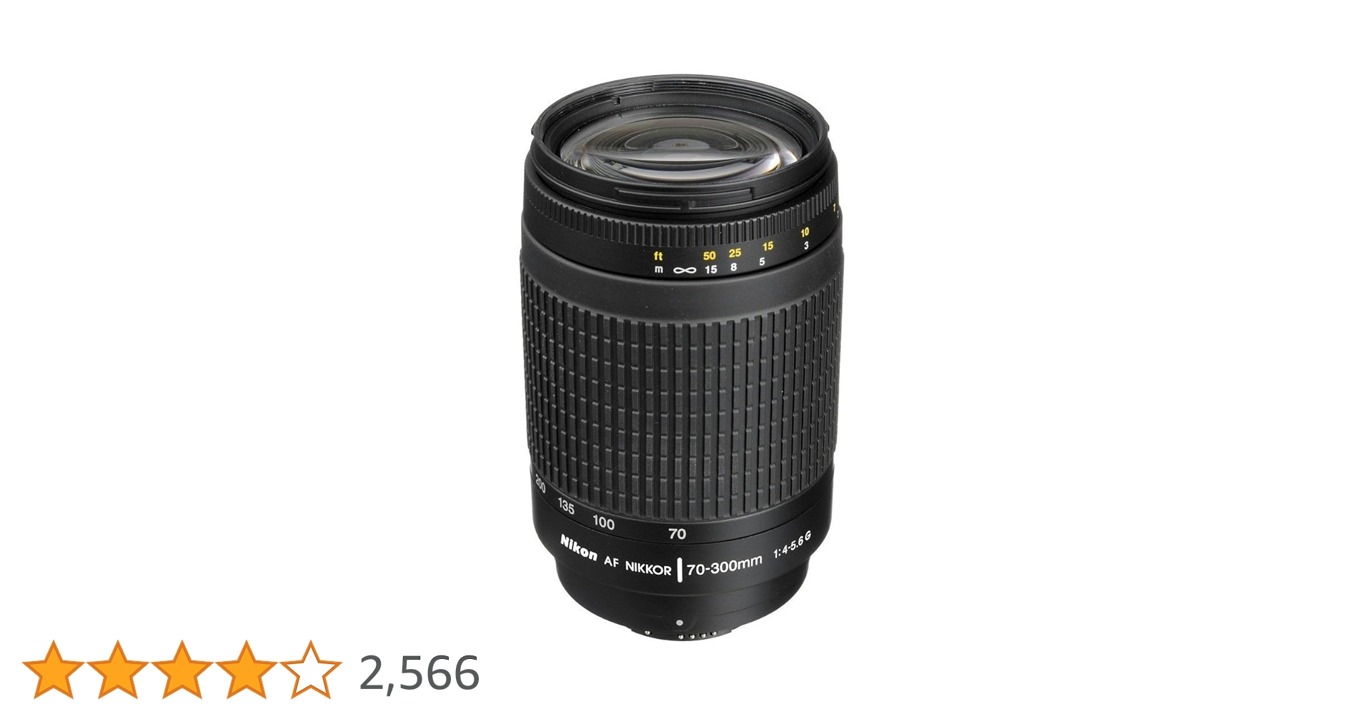 Amazon.co.jp: Nikon AF Zoom Nikkor 70-300mm F4-5.6G ブラック