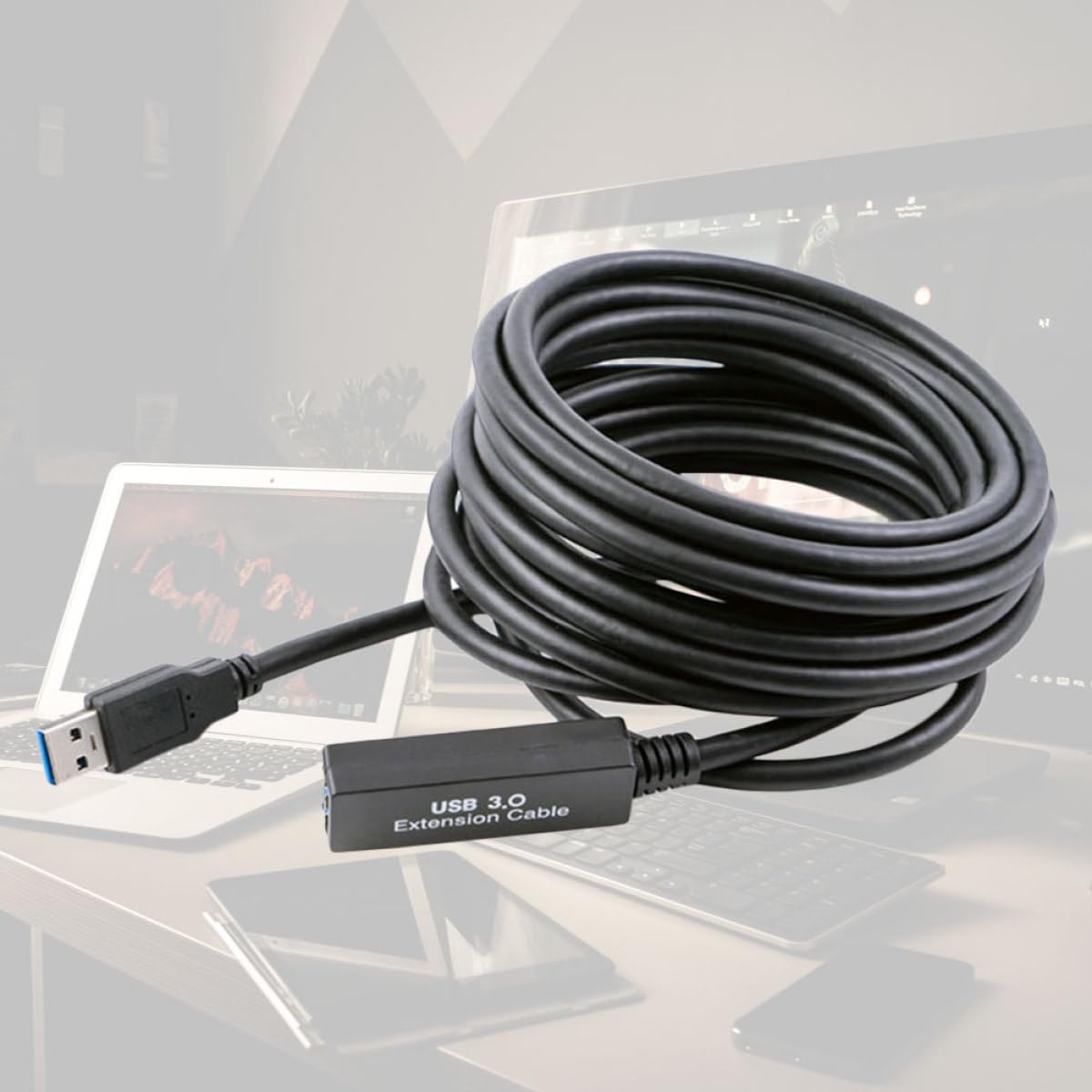 Verlängerungskabel Stabiles Usb-datenkabel mit Trilaminarem Schutz Kompatibel für Maus Tastatur Langlebiges Kunststoff-kupfer-material Zuverlässige Signalübertragung