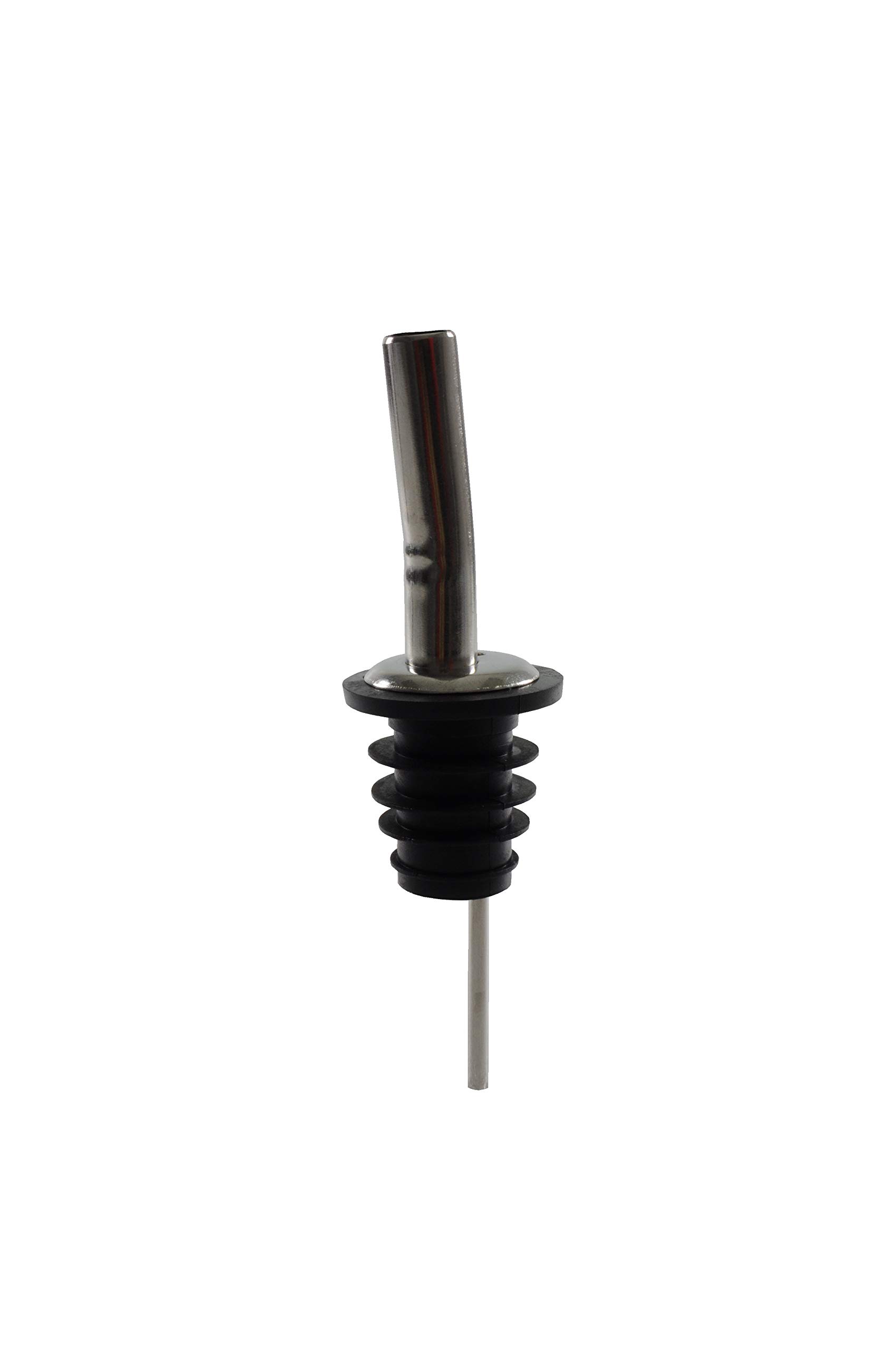 Stainless steel jet liquor pourer with speed jet by Thunder Group – Stainless steel / EVA, Silver, Model PLPR503S
